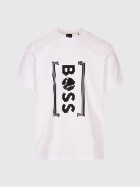 25FW 보스 반팔 티셔츠 50543905 100 White