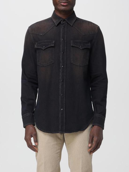 25FW 돈답 긴팔 셔츠 UC343RDF0272ULP6 800 Blue