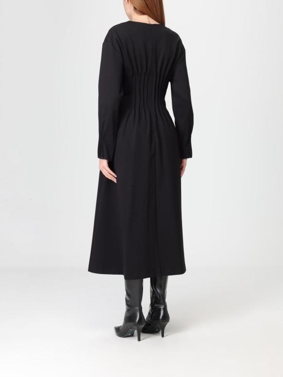 25FW 메이메이즈 롱 원피스 M5IA41 100 Black - MEIMEIJ