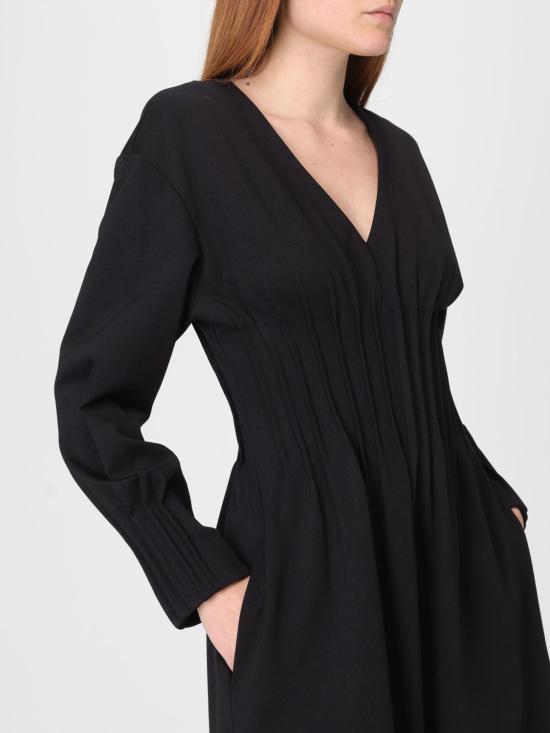 25FW 메이메이즈 롱 원피스 M5IA41 100 Black - MEIMEIJ