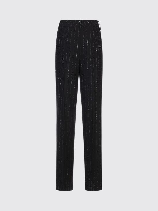 25FW 필립 플레인 팬츠 FAECWRT1632PTE003N 02 Black - PHILIPP PLEIN