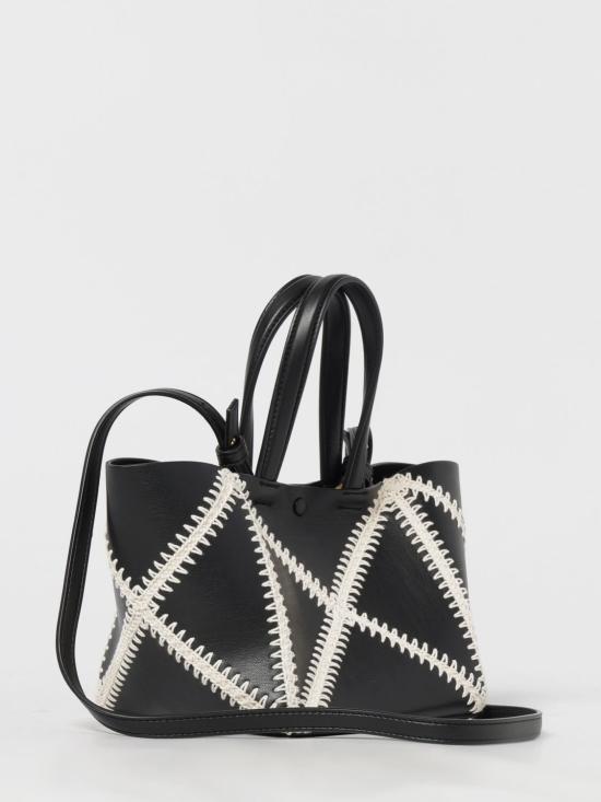 25FW 나누슈카 토트백 NW23CRBG02599 BLACK CREAM Black - NANUSHKA