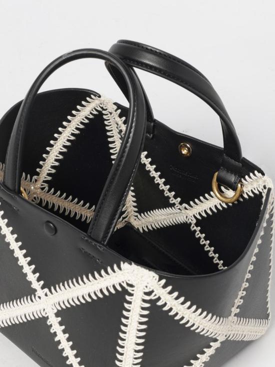 25FW 나누슈카 토트백 NW23CRBG02599 BLACK CREAM Black - NANUSHKA