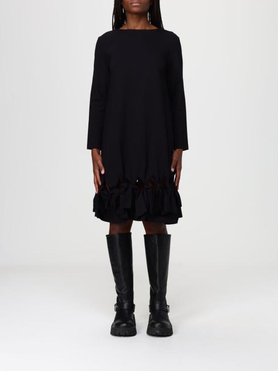 25FW 메이메이즈 롱 원피스 M5IA29 100 Black