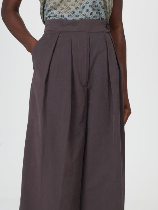 25FW 드리스 반 노튼 팔라초 팬츠 0109032218 704 Brown - DRIES VAN NOTEN