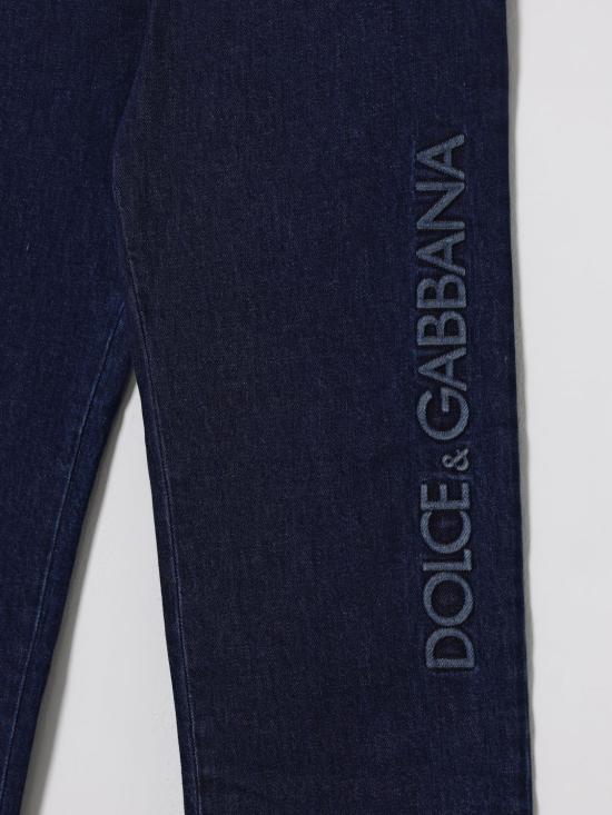 25FW [키즈] 돌체앤가바나 진 L44P95LDD23 S9000 Denim - DOLCE & GABBANA