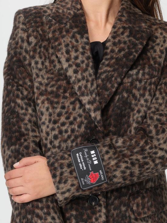 25FW 엠에스지엠 코트 3941MDC17257609 29 Brown - MSGM