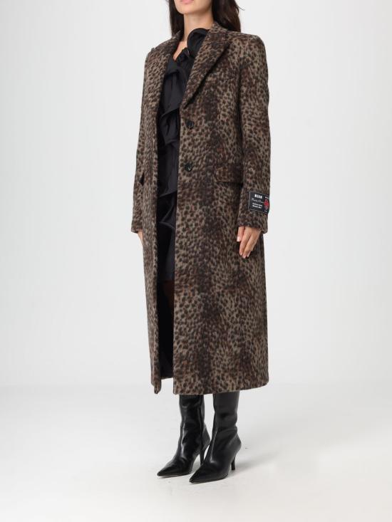 25FW 엠에스지엠 코트 3941MDC17257609 29 Brown - MSGM