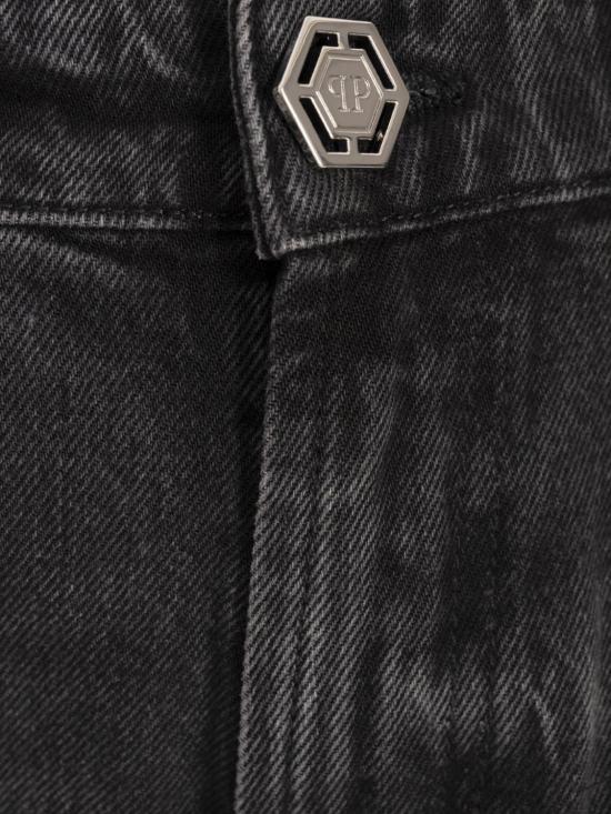25FW 필립 플레인 데님 팬츠 FAECWDT2826PDE004N 02LN Black - PHILIPP PLEIN