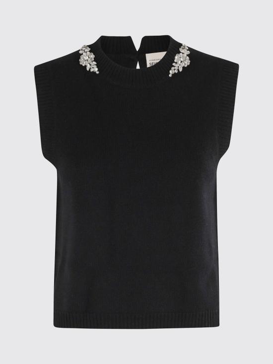 25FW 세미쿠튀르 베스트 Y5WD26 Y69 Black