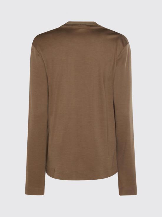 25FW 파비아나 필리피 카울넥 버튼 셔츠 TPD225F532L679 1271 Brown - FABIANA FILIPPI