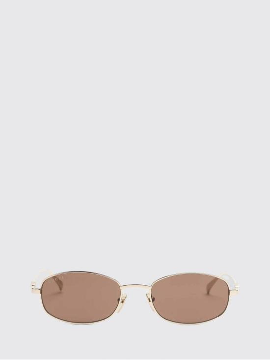 25FW 구찌 선글라스 840020I3330 8023 Gold - GUCCI