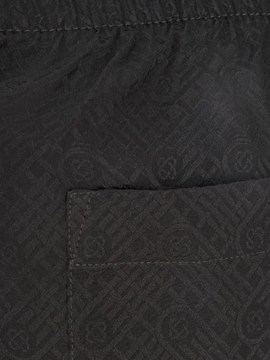 25FW 카사블랑카 트레이닝/조거 팬츠 MPF25TR060 01 Black - CASABLANCA