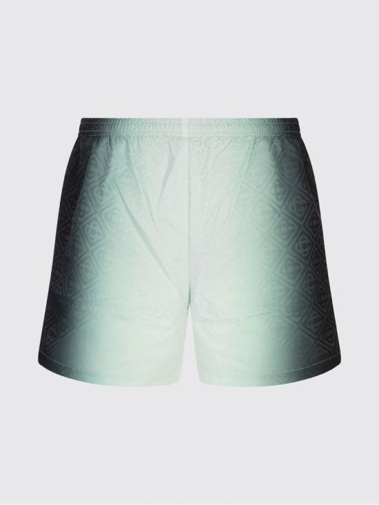 25FW 카사블랑카 스윔팬츠 MPF25TR224 01 Black - CASABLANCA