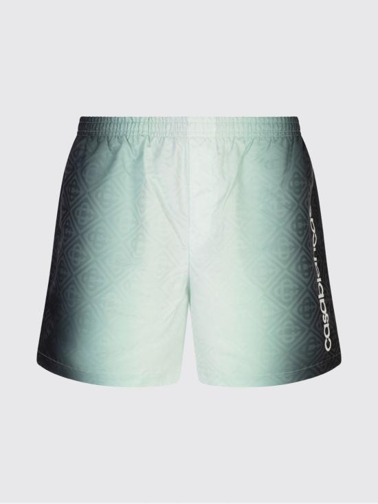 25FW 카사블랑카 스윔팬츠 MPF25TR224 01 Black