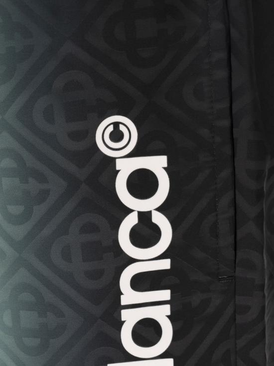 25FW 카사블랑카 스윔팬츠 MPF25TR224 01 Black - CASABLANCA