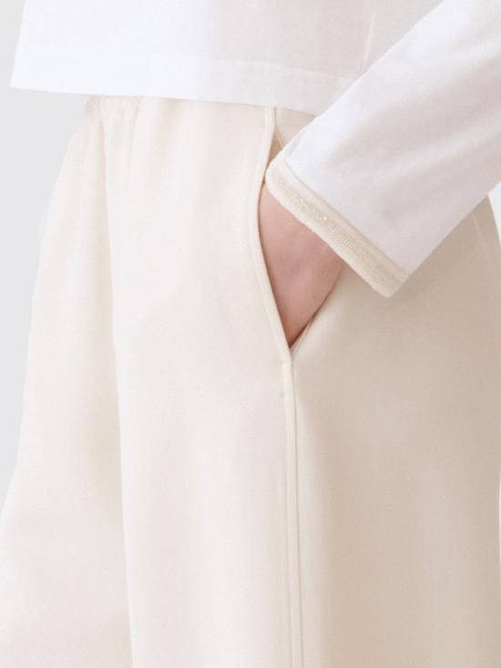 25FW 파비아나 필리피 저지 탑 JED225F861L696 21 White - FABIANA FILIPPI