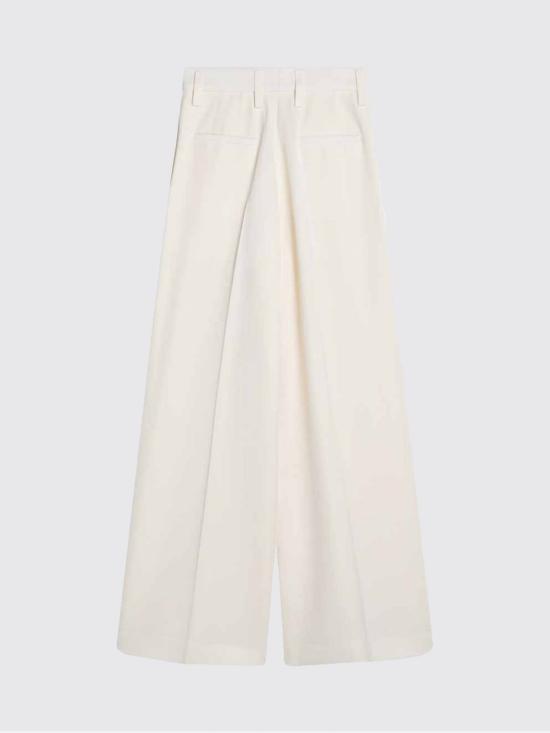 25FW 질샌더 팔라초 팬츠 J03KA0292J65005 105 Yellow Cream - JIL SANDER