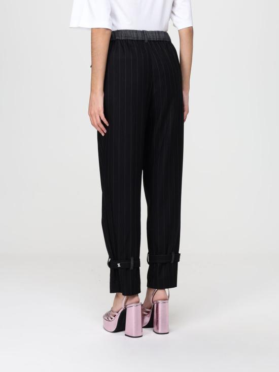 25FW 액티튜드 트윈세트 스트레이트 팬츠 252AQ2042 12849 Black - ACTITUDE TWINSET