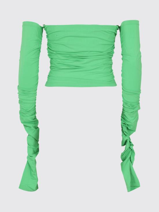 25FW 안다마네 긴팔 티셔츠 T130705A Green - ANDAMANE