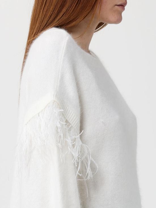 25FW 트윈셋 터틀넥 252TT3185 00282 White - TWINSET