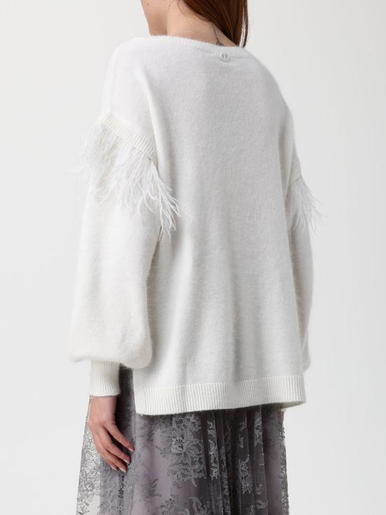 25FW 트윈셋 터틀넥 252TT3185 00282 White - TWINSET