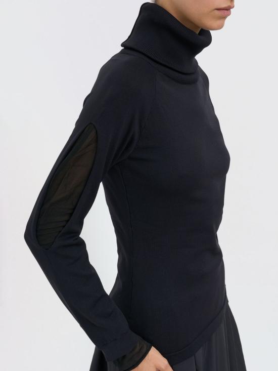 25FW 와이쓰리 터틀넥 JX2301 Black - Y-3