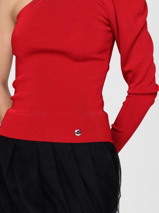 25FW 액티튜드 트윈세트 민소매 티셔츠 252AT3011 00034 Cherry - ACTITUDE TWINSET