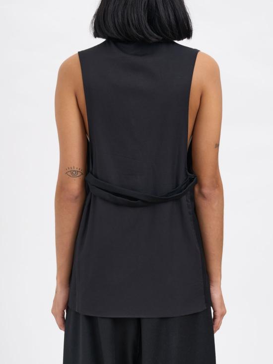 25FW 안드레아 야코브 베스트 25WDUC17 VIRGINWOOL Black - ANDREA YA'AQOV