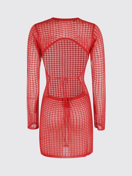 25FW 페데리카 토시 롱 원피스 42306421 14 Red - FEDERICA TOSI