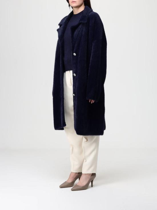 25FW 핑코 코트 105415A0DI G83 Blue - PINKO