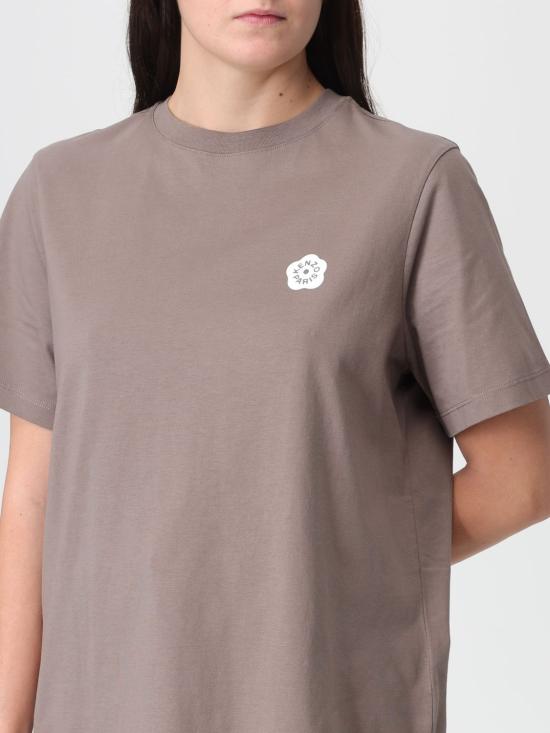 25FW 겐조 반팔 티셔츠 FF52TS5524SO 92 Dove Grey - KENZO