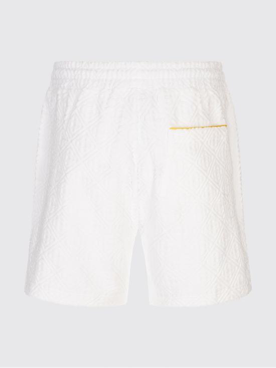 25FW 카사블랑카 숏팬츠 MPF25JTR271 01 White - CASABLANCA