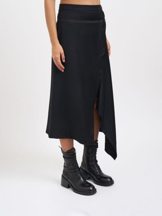 25FW 안드레아 야코브 스커트 25WDUC15 VIRGINWOOL Black - ANDREA YA'AQOV