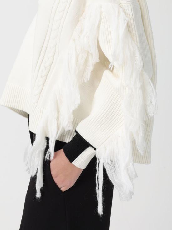 25FW 액티튜드 트윈세트 가디건 252AQ3030 13017 White - ACTITUDE TWINSET