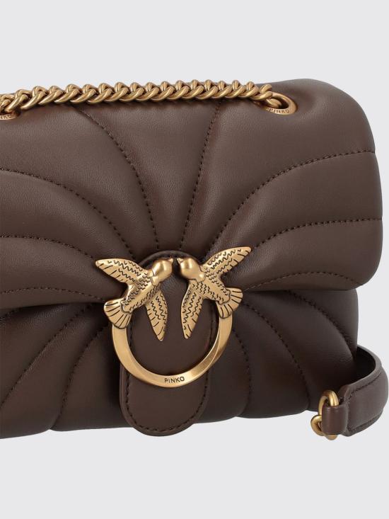 25FW 핑코 토트백 100039A1EX L74Q Brown - PINKO