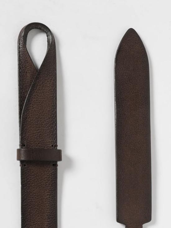 25FW 오르치아니 가죽 벨트 NB0074CHE T MORO Brown - ORCIANI