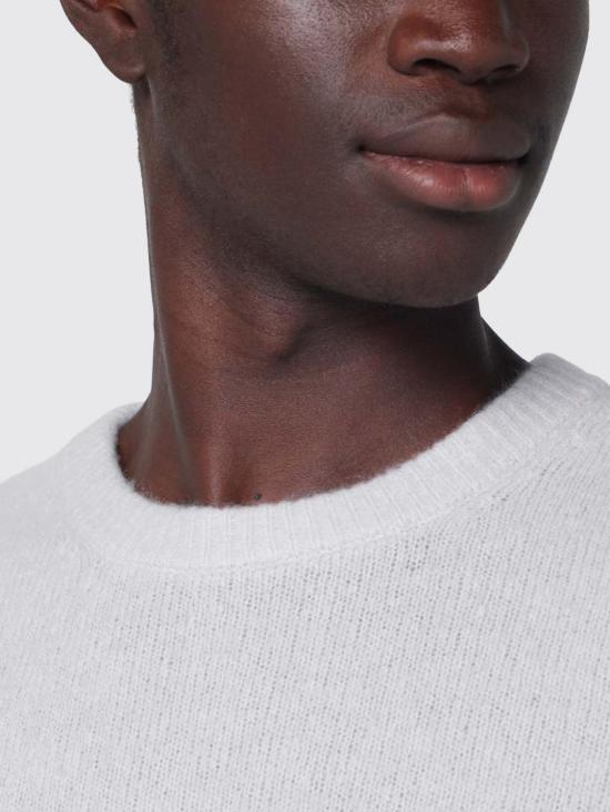 25FW 로베르토 콜리나 스웨터 253M32001 M3216 Grey - ROBERTO COLLINA