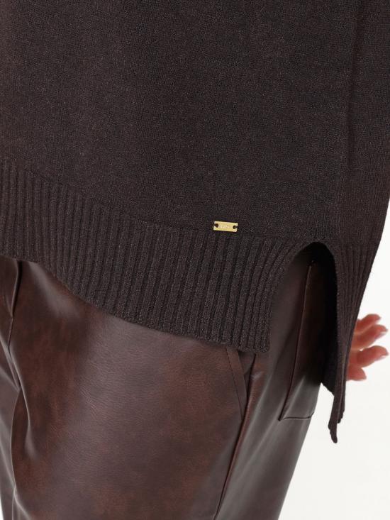 25FW 카오스 터틀넥 RIBPT060 6006 Brown - KAOS