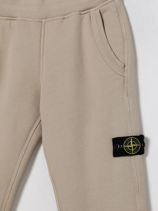 25FW [키즈] 스톤 아일랜드 트레이닝/조거 팬츠 6200006S0045 V0195 Beige - STONE ISLAND