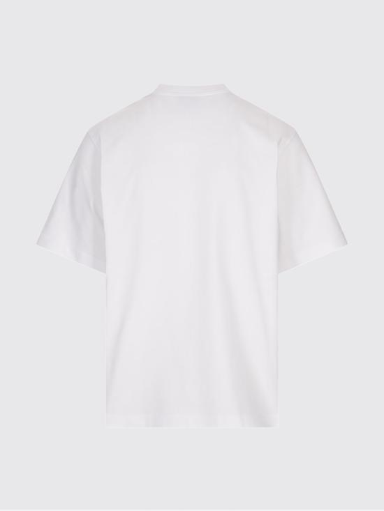 25FW 카사블랑카 반팔 티셔츠 MAW2JTS044 06 White - CASABLANCA