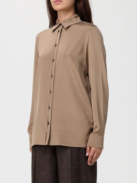 25FW 막스마라 셔츠 2521116018600 007 Brown - MAX MARA