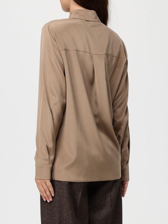 25FW 막스마라 셔츠 2521116018600 007 Brown - MAX MARA