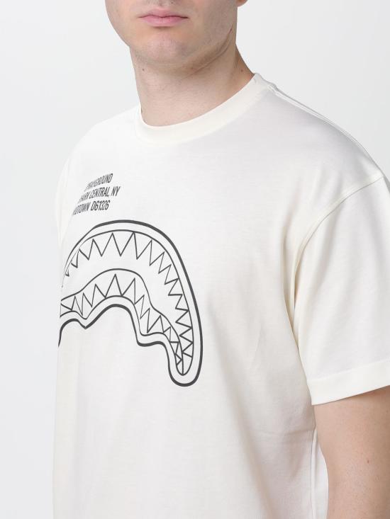 25FW 스프레이그라운드 반팔 티셔츠 SP831IVO IVORY White - SPRAYGROUND