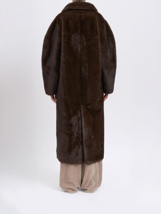 25FW 스워드 6.6.44 코트 9033EKOPECAN MARRONE Brown - SWORD 6.6.44