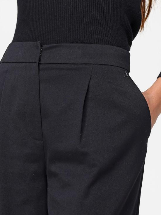 25FW 액티튜드 트윈세트 트레이닝/조거 팬츠 252AT2011 00006 Black - ACTITUDE TWINSET