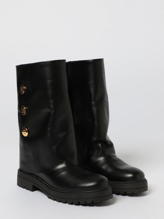 25FW [키즈] 발망 슈즈 BX0B86Z1574 930OR Black - BALMAIN