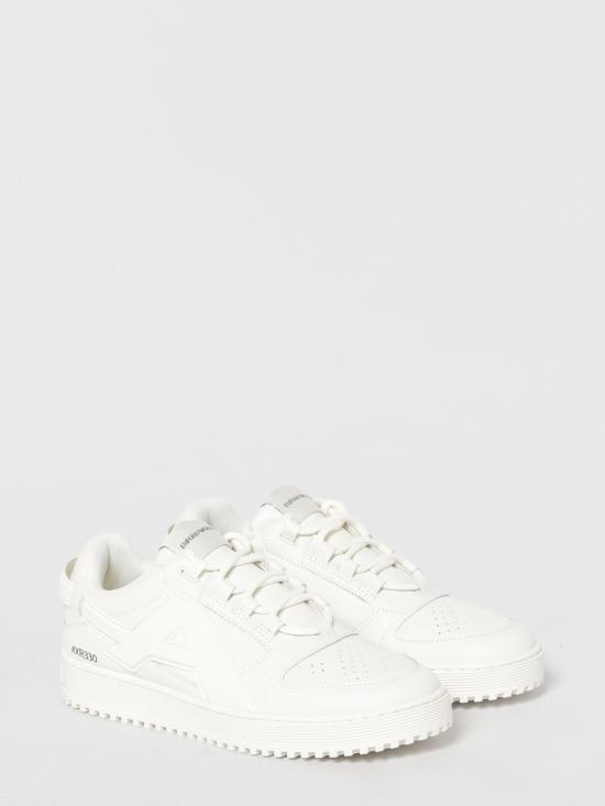 25FW 엠포리오 아르마니 뮬/슬리퍼 EM003670AF19554 U0011 White - EMPORIO ARMANI