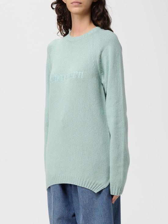 25FW 알베르타 페레티 스웨터 09235101 0405 Green - ALBERTA FERRETTI