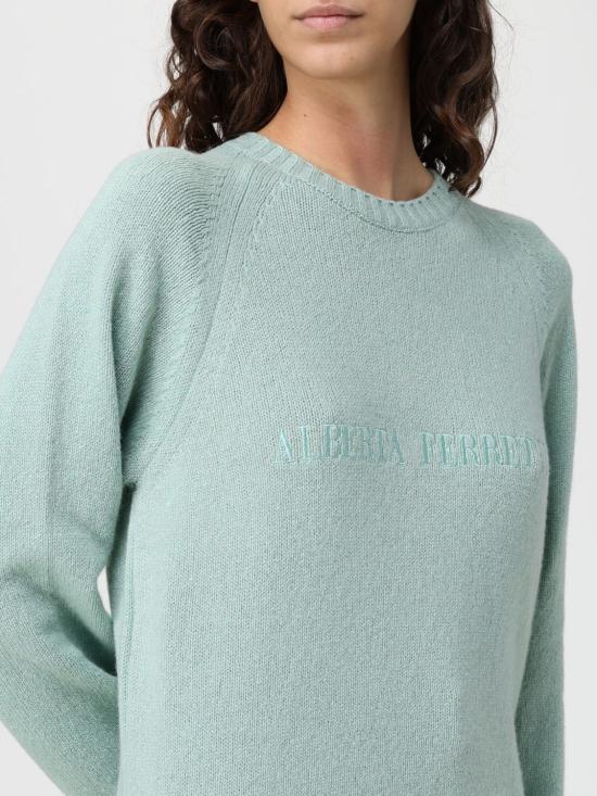 25FW 알베르타 페레티 스웨터 09235101 0405 Green - ALBERTA FERRETTI